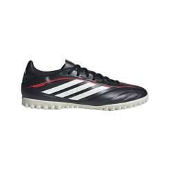 Buty piłkarskie adidas Copa Pure IV Club TF. Czarne buty sportowe na co dzień damskie Adidas, bez wzorów, z syntetyku, do piłki nożnej. Za 249.70 zł.