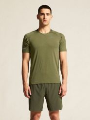 Craft Koszulka "PRO Hypervent" w kolorze khaki do biegania rozmiar: S. Brązowe t-shirty sportowe męskie Craft, s, bez ramiączek, do biegania. Za 90.95 zł.