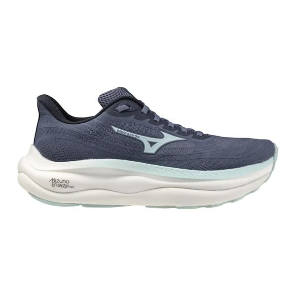 Damskie buty do biegania Mizuno Wave Sky 9 Wos. Niebieskie obuwie do biegania damskie Mizuno, mizuno wave. Za 766.50 zł.