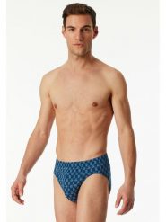 Schiesser Slipy w kolorze niebieskim rozmiar: M. Niebieskie slipki męskie Schiesser, bez wzorów. Za 30.99 zł.