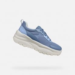 Buty GEOX D XTORS Niebieski. Niebieskie obuwie trekkingowe damskie Geox. Za 338.99 zł.