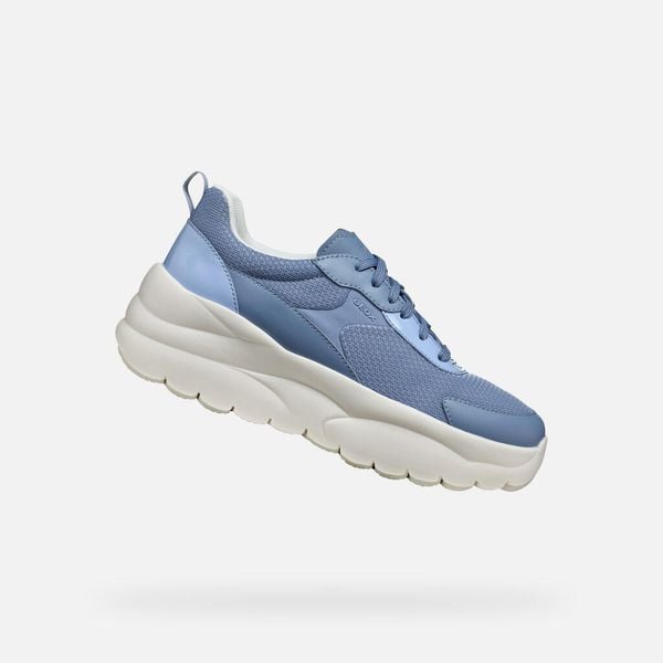Buty GEOX D XTORS Niebieski. Niebieskie obuwie trekkingowe damskie Geox. Za 338.99 zł.