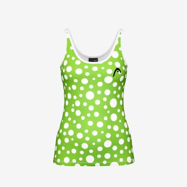 Top Head Spirit Ii Mujer. Zielone topy damskie HEAD, bez wzorów, bez kołnierzyka. Za 215.35 zł.