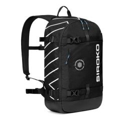 Kompaktowy plecak do sportów zimowych 18L Sporty zimowe Siroko Cove. Czarne plecaki damskie SIROKO, bez wzorów. Za 275.00 zł.