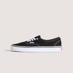 Buty sneakers Vans Authentic czarne. Czarne buty sportowe na co dzień męskie Vans, bez zapięcia, Vans Authentic. Za 317.25 zł.