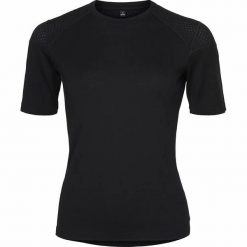 Koszulka damska Catago May Merino. Czarne bluzki sportowe damskie CATAGO, s, bez wzorów, z materiału, bez ramiączek. Za 336.50 zł.