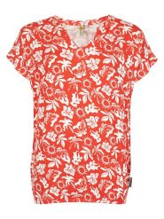 Roadsign Koszulka w kolorze pomarańczowo-białym rozmiar: XXL. Białe bluzki damskie Roadsign, xxl, bez wzorów, z wiskozy, bez kołnierzyka, bez ramiączek. Za 43.99 zł.