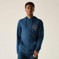 Bluza z kapturem Regatta Cline. Szare bluzy z kapturem męskie Regatta, m, z bawełny. Za 149.99 zł.