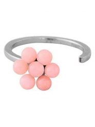 Design Letters Srebrny pierścionek ''My Flower'' z opalami rozmiar: onesize. Szare pierścionki damskie Design Letters, z opalem, srebrne. Za 82.99 zł.