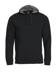Clique Classic Hoody – bluza z kapturem czarna z kontrastową siateczką – black. Czarne bluzy z kapturem męskie CLIQUE, m, z bawełny. Za 216.58 zł.