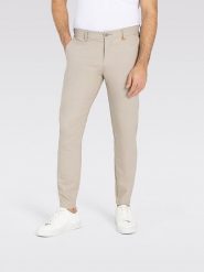 MAC Spodnie chino "Griffin" w kolorze beżowym rozmiar: W36/L32. Brązowe spodnie materiałowe męskie MAC, bez wzorów. Za 298.95 zł.