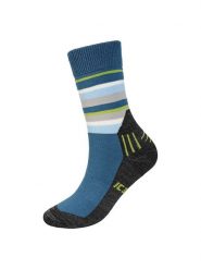 Icepeak Skarpety funkcyjne "Idstein" w kolorze niebiesko-zielono-szarym rozmiar: 38. Niebieskie skarpetki męskie ICEPEAK, bez wzorów, z wełny. Za 39.21 zł.