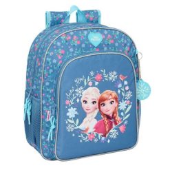 Plecak szkolny DISNEY FROZEN Poliester 300D. Niebieskie plecaki damskie Disney Frozen, bez wzorów, z poliesteru. Za 140.60 zł.
