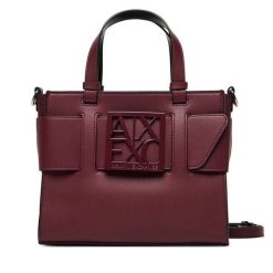 Torebka Armani Exchange. Czerwone torebki klasyczne damskie Armani Exchange, bez wzorów, bez dodatków. Za 659.99 zł.