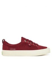 Cariuma Trampki Oca 100102R54W080 Bordowy. Czerwone trampki i tenisówki damskie CARIUMA, bez wzorów, ze skóry. Za 359.99 zł.