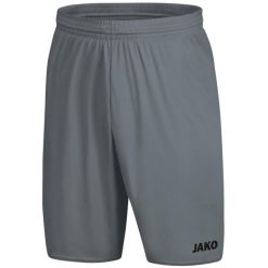 Szorty Jako Manchester 2.0. Szare szorty damskie Jako, bez wzorów, z materiału, sportowe. Za 131.50 zł.