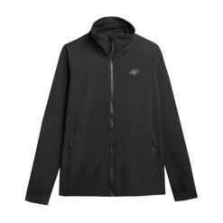 Kurtka Damska Softshell 4F, Czarna, NeoDry 5000. Czarne kurtki damskie 4f, bez wzorów, z softshellu, bez kaptura. Za 219.99 zł.