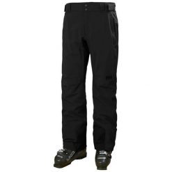 Spodnie narciarskie Helly Hansen rapid. Czarne spodnie materiałowe męskie Helly Hansen, bez wzorów, z elastanu, klasyczne. Za 959.20 zł.