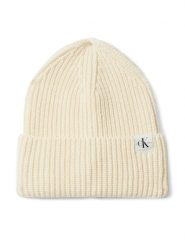 Calvin Klein Jeans Czapka Monogram Rib Beanie IU0IU00440 Écru. Czapki dziecięce Calvin Klein Jeans, z jeansu. Za 129.99 zł.