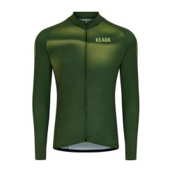 Damska koszulka rowerowa z długim rękawem - Onwards Four. Zielone topy sportowe damskie KEADA SPORTS, m, bez wzorów, z dresówki, bez ramiączek. Za 332.00 zł.