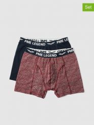 PME Legend Bokserki (2 pary) w kolorze czerwono-granatowym rozmiar: L. Czerwone bokserki męskie PME Legend, bez wzorów. Za 105.38 zł.