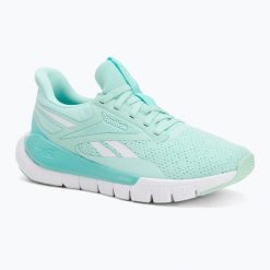 Buty Reebok Reebok Flex Trainer. Zielone obuwie treningowe damskie REEBOK FITNESS, na fitness i siłownię. Za 299.99 zł.