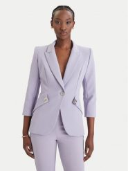 Elisabetta Franchi Marynarka GI-215-61E2-V590 Fioletowy Regular Fit. Fioletowe marynarki i żakiety damskie Elisabetta Franchi, bez wzorów, z syntetyku. Za 2,509.00 zł.