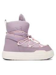 Moon Boot Śniegowce Jr Park lace Mid 80D3440070 D Różowy. Czerwone kozaki dziewczęce Moon Boot, bez wzorów, ze skóry, bez obcasa. Za 669.99 zł.