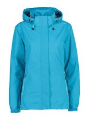 Cmp Kurtka przeciwdeszczowa w kolorze błękitnym rozmiar: 46. Niebieskie kurtki przeciwdeszczowe damskie CMP, bez kaptura. Za 171.68 zł.