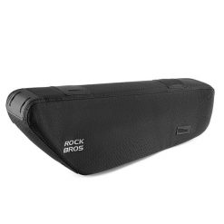 Torba rowerowa Rockbros na ramę pod rurę górną 2,9l - czarna. Czarne torebki klasyczne damskie ROCKBROS, bez wzorów, bez dodatków. Za 99.99 zł.