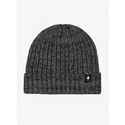 Czapka zimowa Smartwool Rib Hat - black natural marl. Czarne czapki męskie Smartwool. Za 149.26 zł.