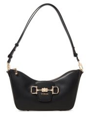 GUESS torba na ramię - Janie Kobiety Sztuczna skóra czarny, ONE SIZE. Czarne torebki klasyczne damskie Guess, z aplikacjami, ze skóry, zdobione, bez dodatków. Za 549.95 zł.