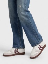 Buty halowe Hummel Perfekt SP. Białe buty sportowe na co dzień męskie HUMMEL, z materiału, bez zapięcia, do piłki ręcznej. Za 200.45 zł.