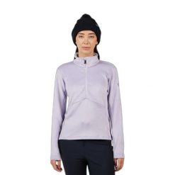 Kurtka narciarska 1/4 Zip damska Rossignol Diretta. Fioletowe kurtki damskie Rossignol, bez wzorów, bez kaptura, narciarskie. Za 544.00 zł.