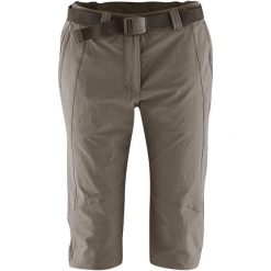 Damskie szorty bermudzkie Maier Sports Kluane. Brązowe szorty damskie Maier Sports, bez wzorów, z materiału. Za 391.00 zł.