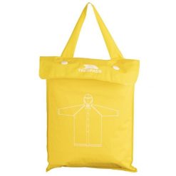 Trespass It May Rain – Żółty płaszcz przeciwdeszczowy unisex. Żółte płaszcze damskie Trespass, na lato, bez wzorów, sportowe. Za 198.99 zł.