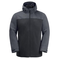Kurtka trekkingowa męska Jack Wolfskin Taubenberg. Brązowe kurtki męskie Jack Wolfskin, m, bez wzorów, z materiału, klasyczne, z kapturem. Za 789.99 zł.