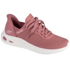 Buty sportowe Sneakersy damskie, Slip-Ins Bobs Sport Unity - Pinch Of Luck. Czerwone buty sportowe na co dzień damskie Skechers, bez wzorów, trekkingowe. Za 299.99 zł.