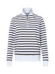 Marie Lund bluza nierozpinana Kobiety brązowy|biały, XS. Białe bluzy bez kaptura damskie Marie Lund, xs, z materiału. Za 169.95 zł.