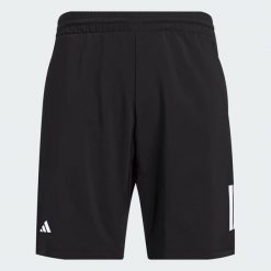 Szorty Club Tennis Climacool 3-Stripes. Białe szorty męskie Adidas, bez wzorów, z materiału, klasyczne. Za 179.00 zł.