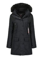 ANAPURNA Parka "Cortinana" w kolorze czarnym rozmiar: L. Czarne parki damskie ANAPURNA, l, bez wzorów. Za 268.55 zł.