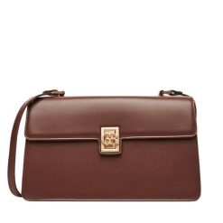 Torebka GINO ROSSI. Brązowe torebki klasyczne damskie Gino Rossi, bez wzorów, bez dodatków. Za 239.99 zł.