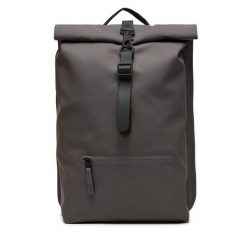 Plecak Rains. Szare plecaki damskie Rains, bez wzorów, sportowe. Za 339.99 zł.