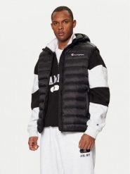 Champion Bezrękawnik 220341 Czarny Regular Fit. Czarne kamizelki męskie CHAMPION, m, z syntetyku. Za 289.99 zł.