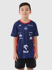 4F Koszulka meczowa replika wyjazdowa z sezonu 2024/2025 dziecięca 4F x Zaksa Kędzierzyn-Koźle - multikolor 134/140 (8-10 lat). Koszulki dziewczęce 4f, m, bez wzorów, z dzianiny, bez ramiączek. Za 189.99 zł.