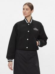 Tommy Jeans Kurtka bomber Varsity DW0DW17236 Czarny Relaxed Fit. Czarne kurtki damskie Tommy Jeans, m, bez wzorów, z jeansu, bez kaptura. Za 769.99 zł.
