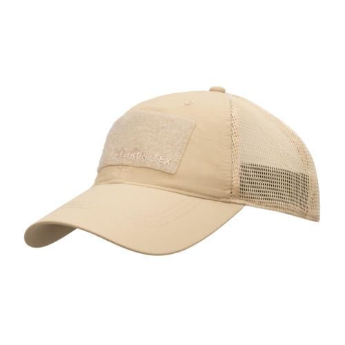 Czapka z daszkiem Trucker Technical. Brązowe czapki męskie HELIKON-TEX, bez wzorów, z materiału. Za 92.99 zł.