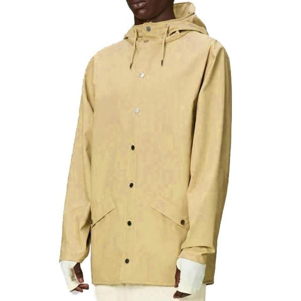 Kurtka RAINS JACKET V3 Jasnobrązowy. Brązowe kurtki damskie Rains, bez wzorów, z syntetyku, bez kaptura. Za 332.99 zł.