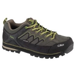 Buty CMP Moon Low 31Q4787-E980 zielone. Zielone buty trekkingowe męskie z materiału, przed kostkę, bez zapięcia, trekkingowe. Za 689.76 zł.