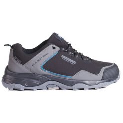 Buty trekkingowe męskie DK Waterproof szare. Szare buty trekkingowe męskie z materiału, bez zapięcia. Za 197.04 zł.